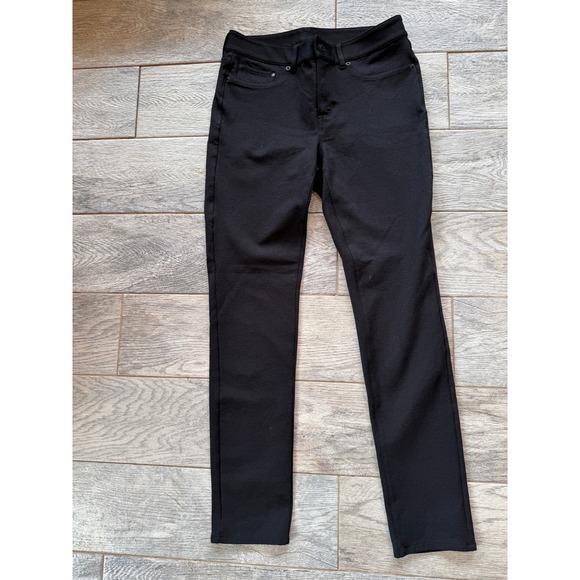 Eddie Bauer Pants - Eddie Bauer Slim Straight Pants Womens 6 Black 5-Pocket‎ Stretch Hiking Travex